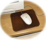 Tapis souris cuir